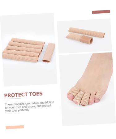 Healifty Silicone Gel Toe Tubes - 2pcs | Toe Finger Protector & High Heel Protectors | Small Toe Covers for Toe Care - Buy Online on GoSupps.com