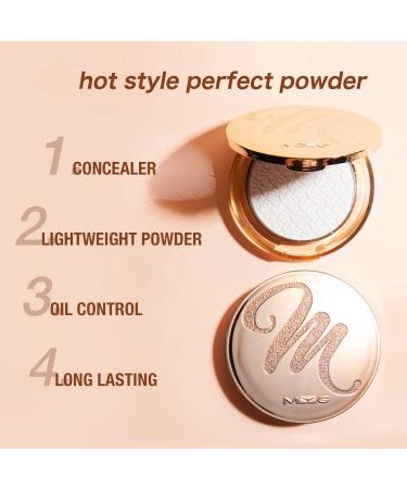 Golden Diamond Face Powder - Oil Control Matte Setting Powder for Long-Lasting Waterproof Makeup (#03 Natural) - Buy Online on GoSupps.com