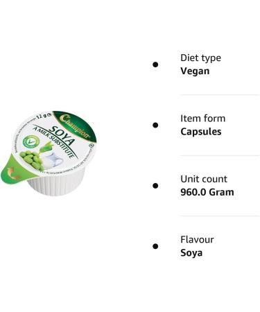 80 Individual Soya Milk Substitute Pods - Convenient Dairy-Free Options - Buy Online on GoSupps.com