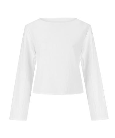 Party-perfect Lace-up Polyester Pants Suit for Women Plus Size (White XXXL) - Buy Online on GoSupps.com