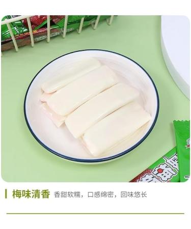 Sour and Sweet Plum Milk Candy Sour Plum Stick Fruit Soft Candy 180g/pack Health Fudge Snack Gift Pack Instant Snakcs Chinese Food Sugar Dessert (3 packs 180g (40pcs)) 180g (40pcs) 3 packs - Buy Online on GoSupps.com