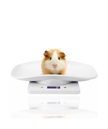 10kg/1g Pet Scale Electronic Small Animal Scale High Precision Pet Scale for Weighing Small Milk Cats and Small Dogs