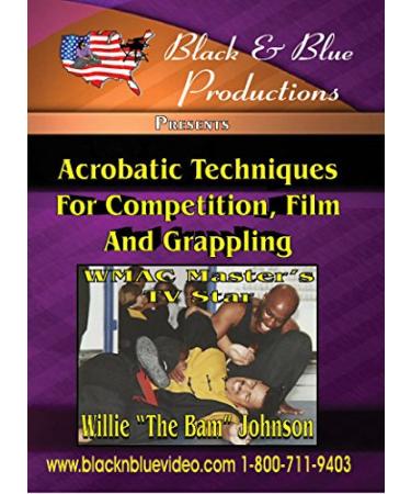 Karate Champ Willie The Bam Johnson Acrobatics Competition Film & Grappling DVD