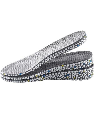 Height Increase Insoles - Orthopedic Heel Lift Cushions for Men & Women - Black 3.5 cm Inserts - Buy Online on GoSupps.com