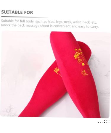Healeved 4-Piece Vibrating Massage Hammer Set | Handheld Back Massager for Women | Meridian PU Foam Sandboard - Ultimate Relaxation - Buy Online on GoSupps.com