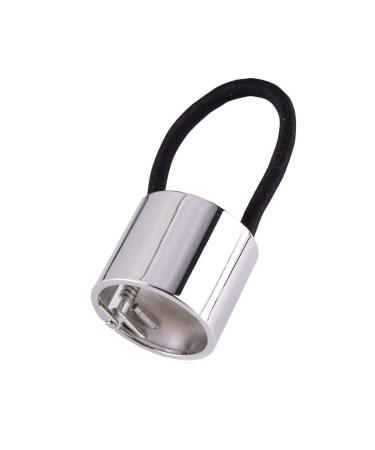 Set of 4 Fashion Punk Gothic Alloy Ponytail Cuffs - Elastic Hair Ties for Women & Girls - Stylish Hair Bands & Ropes - Buy Online on GoSupps.com