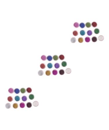 NOLITOY Glitter Eyeshadow Pigments - 36 Box Eye Shadow Powder Kit | Assorted Pearl Glitter Palette (3pcs) - International Shipping Available - Buy Online on GoSupps.com