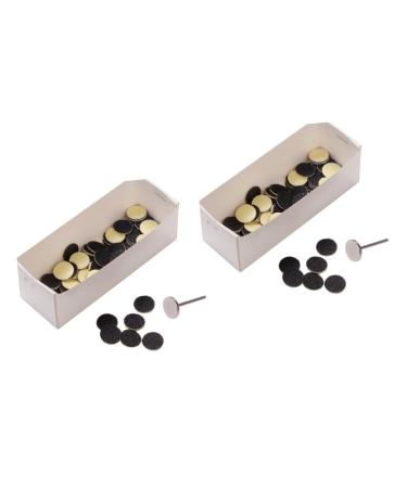 minkissy 2 Sets Nail Polishing Sheets Foot File Pads Remover Tool Sandpaper Foot Sandpaper Discs Foot File Sandpaper Discs Foot Sandpaper Pad Electric Stainless Steel Appendix