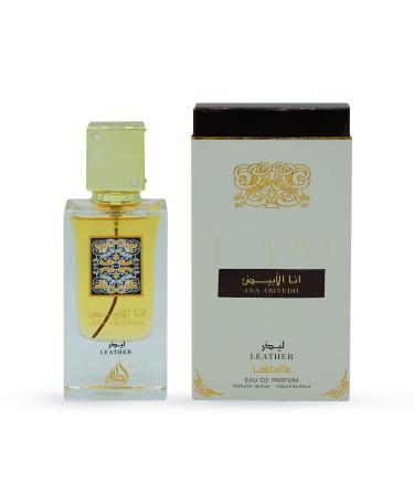 Lattafa Perfumes Ana Abiyedh Leather for Unisex Eau De Parfum Spray 2.0 Ounce