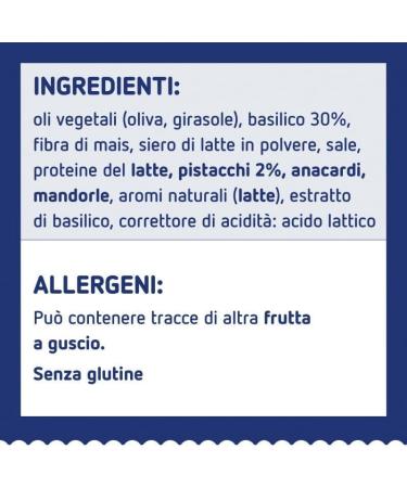  Italian Gourmet E.R. Barilla Pesto Basilico e Pistacchio Pesto au basilic et pistaches issus de l'agriculture durable 190 g Sauce italienne sans gluten + polpa italien gourmet 400 g - Buy Online on GoSupps.com