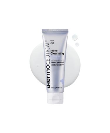 tHermoCEUTICAL Prime Cleansing Masque - Hydro Boost Lightweight Facial Cleanser All-in-one Makeup Remover & Gentle Face Wash Gel for Sensitive Skin 3.38 fl.oz
