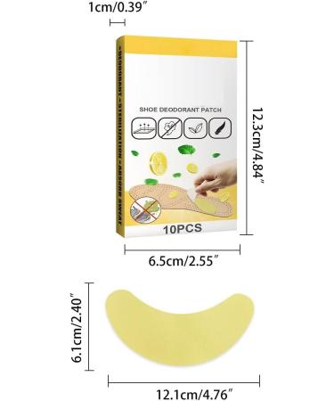 Stop Shoe Odor Shoe Deo Dorant Patch. Refreshes Shoe With NATURAL LEMON EXTRACT (Universal) Odor Eliminator Stronger Than Shoe Deo Dorizer Spray For Smelly Feet 10PCS (White One Size) 1 Count (Pack of 1) White - Buy Online on GoSupps.com