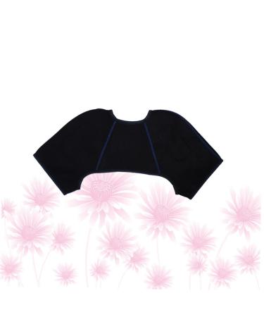 FOMIYES Heated Neck & Shoulder Massager Pad - XL Black Breathable Support Belt & Far Infrared Therapy | International Shipping - Buy Online on GoSupps.com