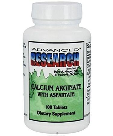 Advan CED Research NCI Calcium Arginate with Aspartate 100 Capsules