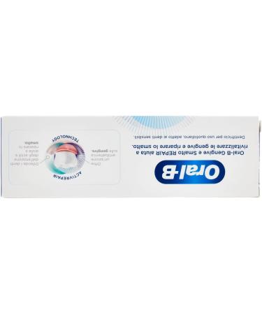 Oral B Repair Toothpaste Gums & Enamel with antibacterial action and whitening for delicate teeth restores enamel minerals 1 box x 75 ml - Buy Online on GoSupps.com