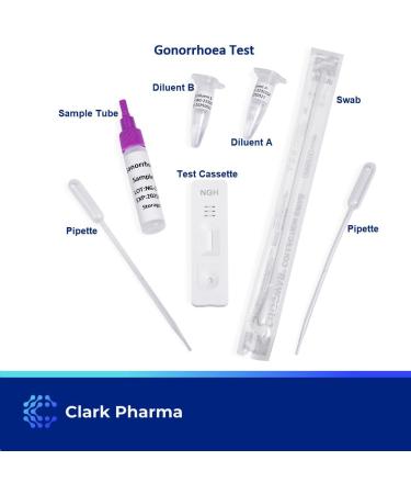 Chlamydia & Gonorrhoea Self Test Kit | Rapid STD STI Home Test for Men and Women | Swab Test for Chlamydia and Gonorrhea - Buy Online on GoSupps.com