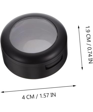 Abaodam 40 pcs empty eye shadow box clear cosmetic case Gram Jar Eyeshadow Compact Case palette travel small - Buy Online on GoSupps.com