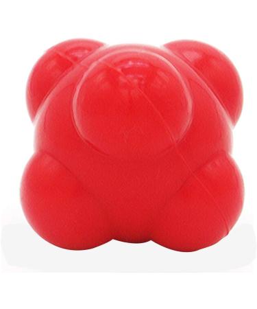Lucaser Reaction Ball - Agility Trainer Silicone Hexagonal Ball for Enhanced Reaction & Massage Therapy | International Shipping Available - Buy Online on GoSupps.com