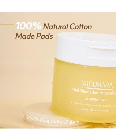 Vital Shine Glow Ampoule Pad - Brightening Toner Pad 150ml | International Shipping Available - Buy Online on GoSupps.com