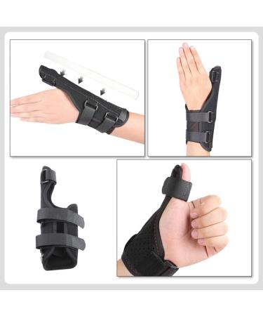 GLEAVI Breathable Wrist Brace - Left Hand Thumb Protector & Splint | Size M (24x9.5x1cm) - Improve Comfort & Support | International Shipping Available - Buy Online on GoSupps.com