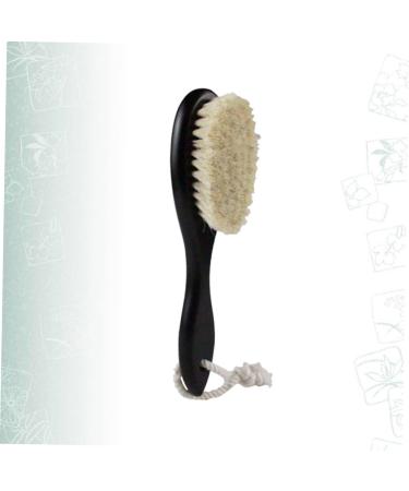 Minkissy 2-Pack Baby Bath Brush Set | Mustache & Beard Hairbrushes for Men | Bamboo Infant Hair Brush 20x5cm | International Shipping Available - Buy Online on GoSupps.com