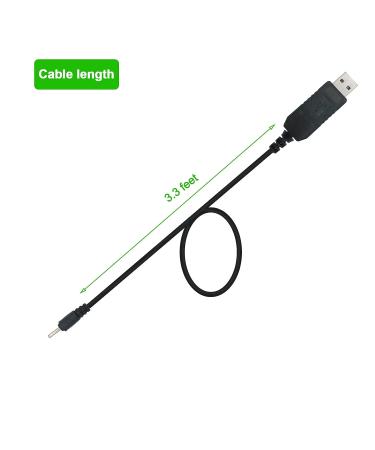 Replacement Charger for Braun MGK3010 MGK3220 MGK3221 MGK3321 - USB Cable Power Cord 3.3 FT - Type 5513 5516 Electric Shaver Trimmer - Buy Online on GoSupps.com