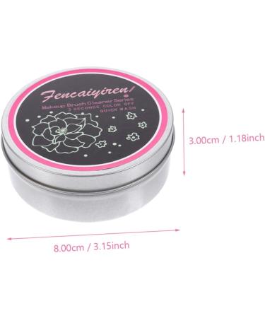 28 Pieces Cleaning Box for Makeup Makeup Accessories Cleaning Sponge for Eyeshadow Brush Brush Colour Remover Sponge Dry Sponge for Home Clean Cosmetics - Buy Online on GoSupps.com