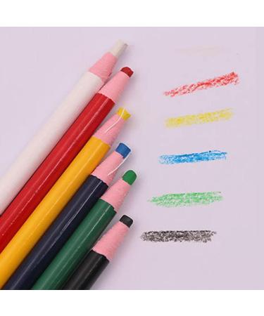 GCAMX 12PCS Sewing Mark Chalk Pencil Set - Erasable Pen for Tailor's Sewing Marking, 6 Colors - Buy Online on GoSupps.com