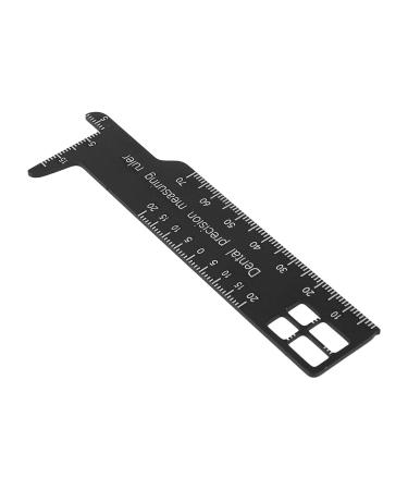 Dental Measuring Block | Metal Tooth Span Ruler | Double-Sided Dental Tool for Accurate Measurements | International Shipping Available - Buy Online on GoSupps.com