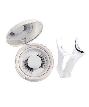 Wasado Magnetic Eyelashes Wasado Magnetic Lashes Wasado Soft Magnetic Lashes Wasado Magnetic Eyelashes Natural Look Reusable Magnetic Eyelashes Kit No Glue or Liner Needed (B)