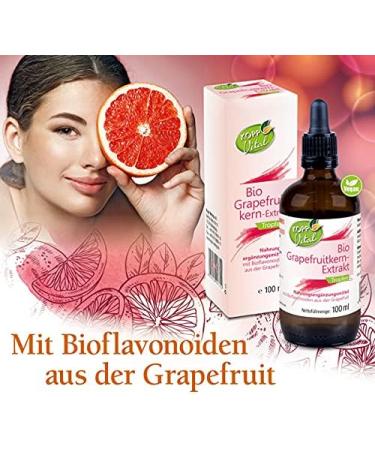 Kopp Vital Bio-Grapefruitkern Extract Drops | 3 x 100ml | Organic & Vegan | Boost Your Health with Bioflavonoids - Buy Online on GoSupps.com