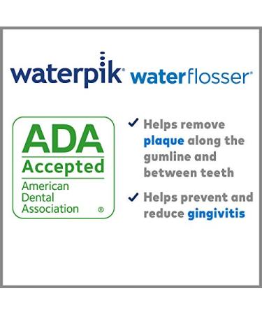 Waterpik Aquarius WP-662 Water Flosser - Professional Dental Care, 10 Settings, 7 Tips, ADA Accepted - Buy Online on GoSupps.com