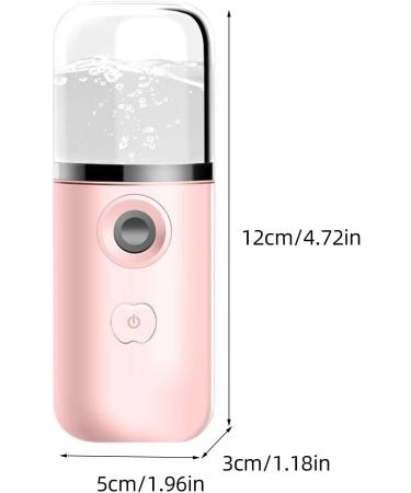 Mini Facial Steamer Portable Face Steamer Face Steamer Handy Moisturizing Mist Sprayer Skin Care Steamer USB Rechargeable Use Mineral Water  - Buy Online on GoSupps.com