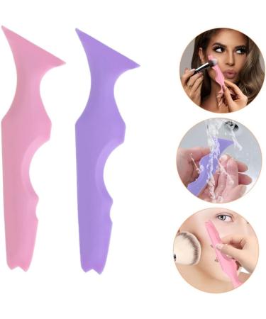 Balacoo 2pcs Silicone Beauty Ruler Purple Eyeliner Tools Facial Tool Lash Tape Eyeliner Aid The Face Carla - Buy Online on GoSupps.com