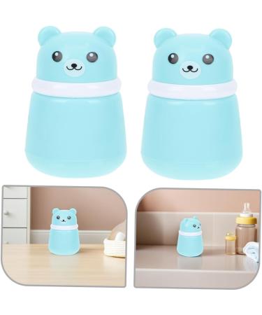 YARNOW 3pi ces Pot Poudre avec Houppette Ours Bo te Vide pour Gar on Fille et Voyage Rangement de Poudre Herm tique et Compact - Buy Online on GoSupps.com
