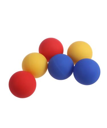 Healvian 10st lacrosse balls Trigger point bed shampoo pool pebbles silicone glue lacrosse hockey nerd wax massage ball ice hockey sport gift fascia massage globe 6.2cm As shown