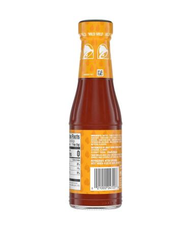 Taco Bell Mild Sauce 7.5 Ounce (Pack of 4) with By The Cup Swivel Spoons - Delicious Flavor Combo! - Buy Online on GoSupps.com
