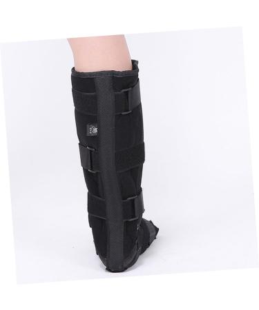 Mobestech Ankle Support Brace for Adults - Fixed Ankle Support for Ankle Fractures - Adjustable Black Splint - Buy Online on GoSupps.com
