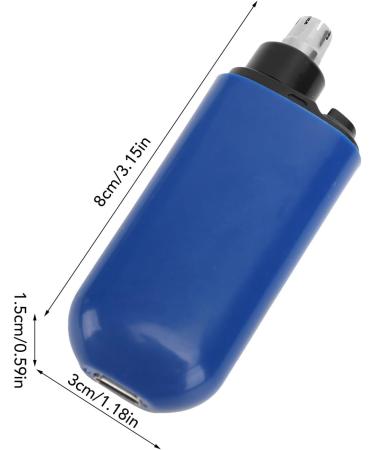 Garosa Nose Hair Trimmer - Professional USB Rechargeable Facial Hair Trimmer for Men & Women - Portable & Easy to Clean (Blue - Buy Online on GoSupps.com