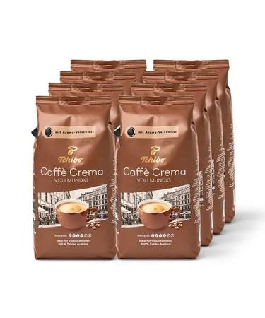 Tchibo - Caff Crema Vollmundig Beans - 8x 1 kg