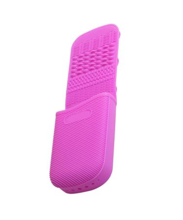 Makeup Brush Pad Makeup Brush Holder Scrubber Makeup Cleaning Brush Scrubber Brush Cleaning Tool Brush Cleaners Makeups Tool Clean Supplies Silicone Makeup Tool Cleaner
