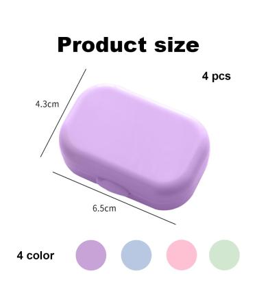 Fez 4-Piece Contact Lens Container Set - Travel-Friendly Lens Storage with Tweezers | Durable Accessories Case - Buy Online on GoSupps.com