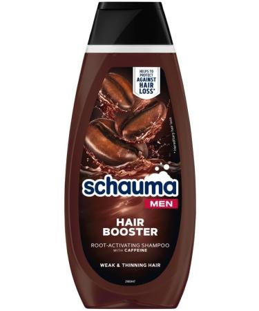 Schwarzkopf Schauma Men Hair Booster Shampoo with caffeine Pack of 3 400 ml - Buy Online on GoSupps.com