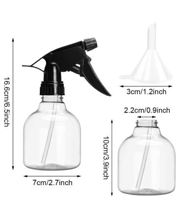 Superlele 8oz Spray Bottles Set - Adjustable Nozzle for Hair and Cleaning Solutions - Includes Funnel and Labels - 7pcs - Buy Online on GoSupps.com