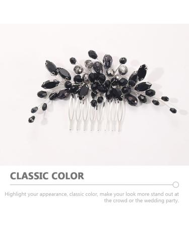 Beaupretty Hair Comb Decor Comb Crystal Women's Hair Wedding Hair Side Comb - Buy Online on GoSupps.com