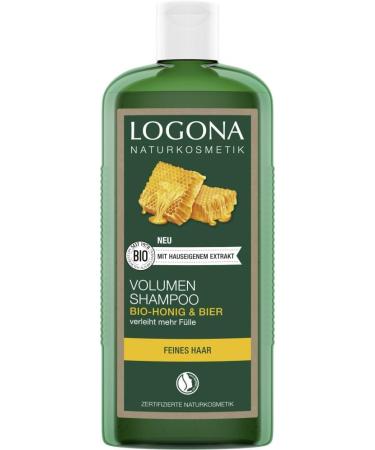  LOGONA Naturkosmetik Logona Organic Beer & Honey Volume Shampoo (6 x 250 ml) - Buy Online on GoSupps.com