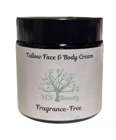 Just Tallow! Face & Body Cream - 100% Grass-Fed Beef | Pure Gentle Nourishing - 4 oz.