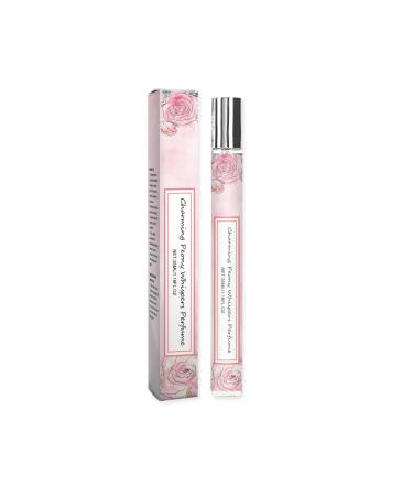 VEFSU Experience Peony Eau De Toilette With Peony Fragrance Practical Mini Perfume Ideal For Glass Bottles 35 ml (Hot Pink One Size) 1 Fl Oz (Pack of 1) Hot Pink
