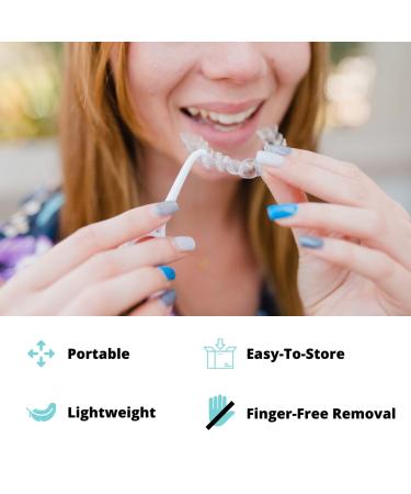 White Aligner Remover Tool - Sleek Design for Clear Retainers by Capsule Products - Buy Online on GoSupps.com