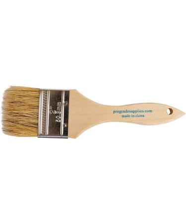  Pro Grade - Chip Paint Brushes - 36 Ea 1 Inch Chip Paint Brush  Light Brown : Tools & Home Improvement
